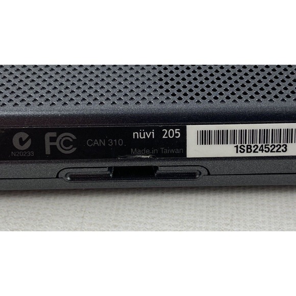 Garmin Nuvi 205 GPS Navigation System LCD Touchscreen 12v Car Charger Bundle - Picture 4 of 8